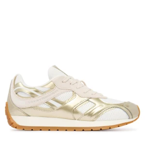 Sneakersy Tommy Hilfiger Th Chic Metallic Retro Runner FW0FW09191 Złoty