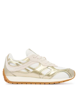 Sneakersy Tommy Hilfiger Th Chic Metallic Retro Runner FW0FW09191 Złoty