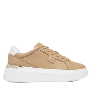 Zdjęcie produktu Sneakersy Tommy Hilfiger Th Chic Platform FW0FW09396 Brązowy