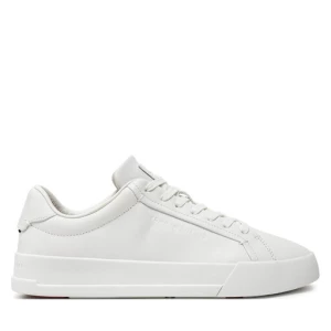 Sneakersy Tommy Hilfiger Th Court Best Leather FM0FM05120 Écru