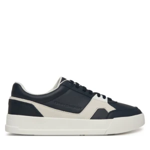 Sneakersy Tommy Hilfiger Th Court Craft Mix FM0FM05654 Granatowy
