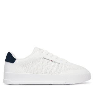 Zdjęcie produktu Sneakersy Tommy Hilfiger Th Court Knit FM0FM05823 Biały