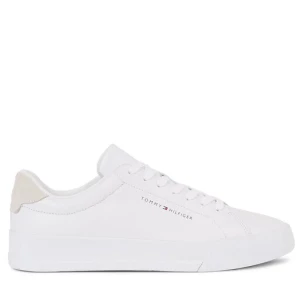 Sneakersy Tommy Hilfiger Th Court Leather FM0FM04971 White YBS