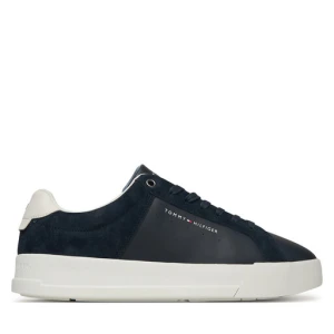 Sneakersy Tommy Hilfiger Th Court Mix FM0FM05634 Granatowy