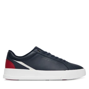 Sneakersy Tommy Hilfiger Th Court Premium FM0FM05879 Granatowy