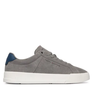 Sneakersy Tommy Hilfiger Th Court Suede FM0FM05824 Szary