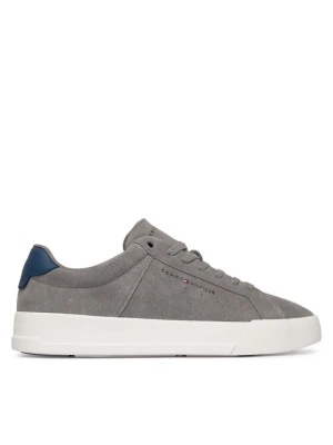 Sneakersy Tommy Hilfiger Th Court Suede FM0FM05824 Szary