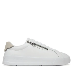 Sneakersy Tommy Hilfiger Th Court Zip FM0FM05730 Biały