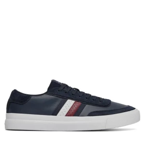 Sneakersy Tommy Hilfiger Th Cupset Rwb Lth FM0FM04975 Granatowy