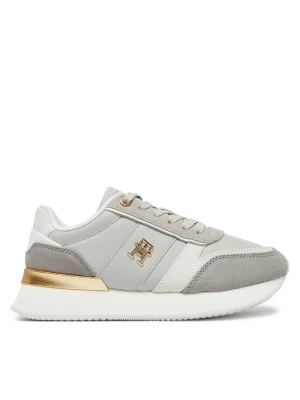 Sneakersy Tommy Hilfiger Th Fashion Runner FW0FW08475 Szary