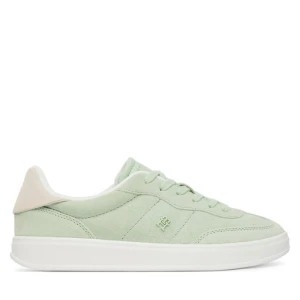 Sneakersy Tommy Hilfiger Th Heritage Monogram Sneaker FW0FW09180 Zielony