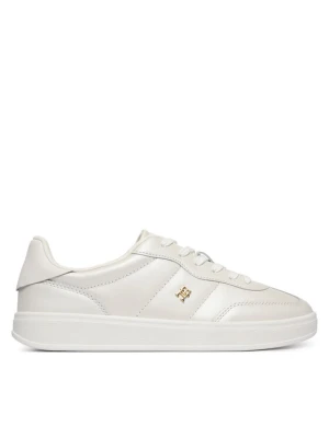 Sneakersy Tommy Hilfiger Th Heritage Shiny Sneaker FW0FW09179 Biały