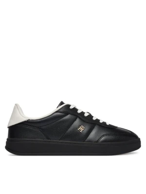 Sneakersy Tommy Hilfiger Th Heritage Shiny Sneaker FW0FW09179 Czarny