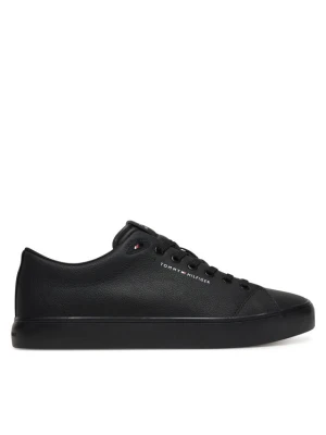 Sneakersy Tommy Hilfiger Th Hi Vulc Core Low Lth Ii Ess FM0FM05511 Czarny