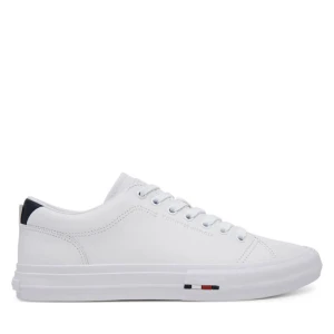 Sneakersy Tommy Hilfiger Th Hi Vulc Street Lth Patch FM0FM05312 Biały