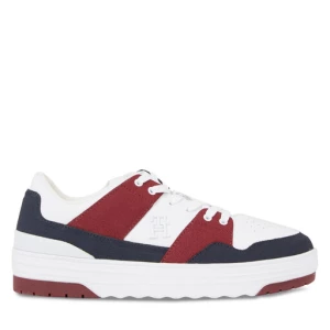 Sneakersy Tommy Hilfiger Th Lo Basket Sneaker FW0FW07309 Niebieski