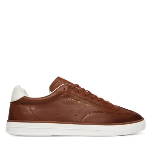 Sneakersy Tommy Hilfiger Th Lo Lux 1A2 Cognac FM0FM05870 Brązowy