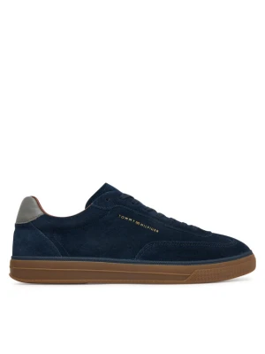 Sneakersy Tommy Hilfiger Th Lo Lux Suede Sneaker FM0FM05997 Granatowy