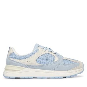 Sneakersy Tommy Hilfiger Th Mix Material Runner FW0FW09306 Niebieski