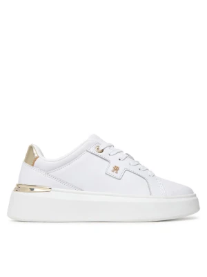 Sneakersy Tommy Hilfiger Th Platform Chic Sneaker FW0FW09626 Biały