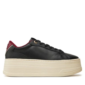 Sneakersy Tommy Hilfiger Th Platform Sneaker Triangle FW0FW08115 Czarny