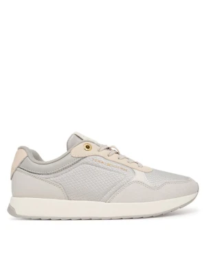 Sneakersy Tommy Hilfiger Th Retro Runner FW0FW09690 Szary jasny