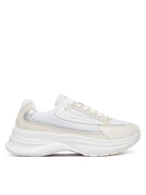 Sneakersy Tommy Hilfiger Th Sporty Chic Runner FW0FW09187 Biały