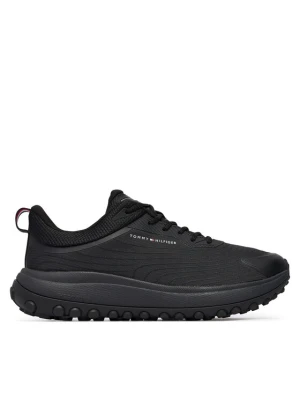 Sneakersy Tommy Hilfiger The Canyon X M Knit Runner FM0FM06067 Czarny