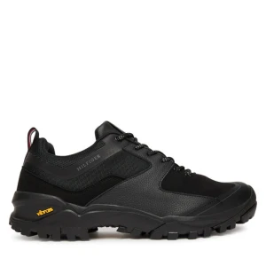Sneakersy Tommy Hilfiger Vibram Low Runner Tech FM0FM05657 Czarny