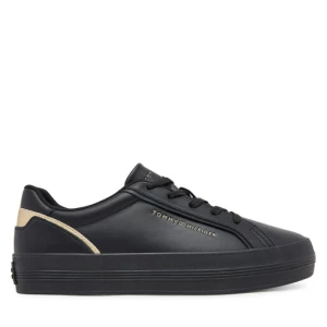 Sneakersy Tommy Hilfiger Vulc Foxing FW0FW08683 Czarny