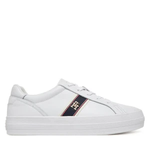 Sneakersy Tommy Hilfiger Vulc Webbing Sneaker FW0FW08903 Biały