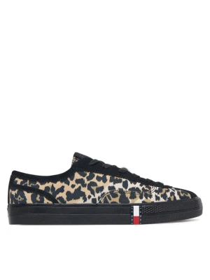 Sneakersy Tommy Jeans Archive Y2K Cheetah EN0EN03145 Brązowy