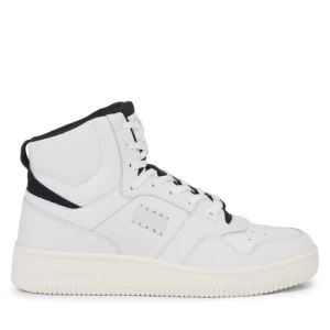 Sneakersy Tommy Jeans Basket Mid EM0EM01258 Biały