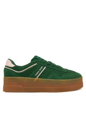 Sneakersy Tommy Jeans EN0EN02734 Zielony