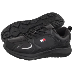 Sneakersy Tommy Jeans LTH Runner Tripie Black EM0EM01776 0GJ (TH1521-a) Tommy Hilfiger