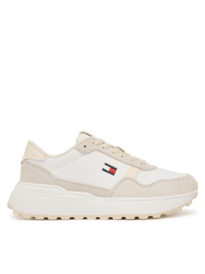Sneakersy Tommy Jeans Modern Runner Mix EN0EN03100 Biały