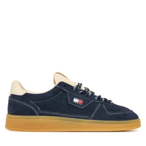 Sneakersy Tommy Jeans Mu The Greenwich Edge Suede EN0EN03050 Granatowy