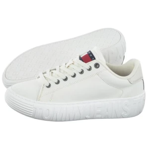 Sneakersy Tommy Jeans New Cupsole Cnvas Cn Ecru EN0EN02171 YBL (TH774-a) Tommy Hilfiger