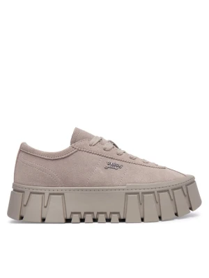 Sneakersy Tommy Jeans Platform Sneaker EN0EN03132 Szary