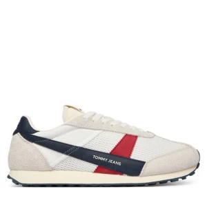 Zdjęcie produktu Sneakersy Tommy Jeans Retro Runner Archive Open Mesh EM0EM01715 Biały