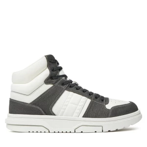 Sneakersy Tommy Jeans The Brooklyn Mid Top EM0EM01430 Czarny