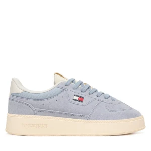 Sneakersy Tommy Jeans The Greenwich Edge Max Suede EN0EN02989 Niebieski