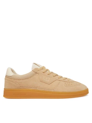 Sneakersy Tommy Jeans The Greenwich Edge Suede EM0EM01732 Beżowy jasny
