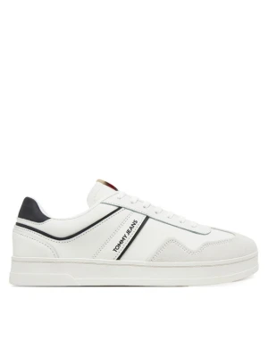 Sneakersy Tommy Jeans The Greenwich Leather EM0EM01571 Biały