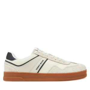 Sneakersy Tommy Jeans The Greenwich Mix Media EM0EM01606 Beżowy