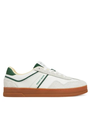 Sneakersy Tommy Jeans The Greenwich Mix Media EN0EN02730 Biały