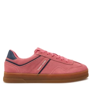 Sneakersy Tommy Jeans The Greenwich Suede EN0EN02696 Różowy