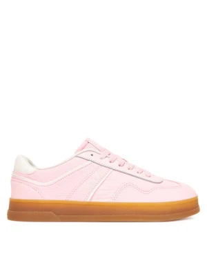 Sneakersy Tommy Jeans The Greenwich Textile EN0EN02805 Różowy