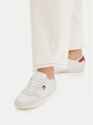 Sneakersy Tommy Jeans Tj Ballet Sneaker EN0EN03059 Beżowy jasny