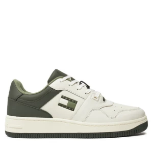 Sneakersy Tommy Jeans Tjm Basket Leather EM0EM01434 Zielony
